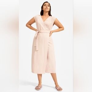 Everlane Japanese Goweave Wrap dress 6
